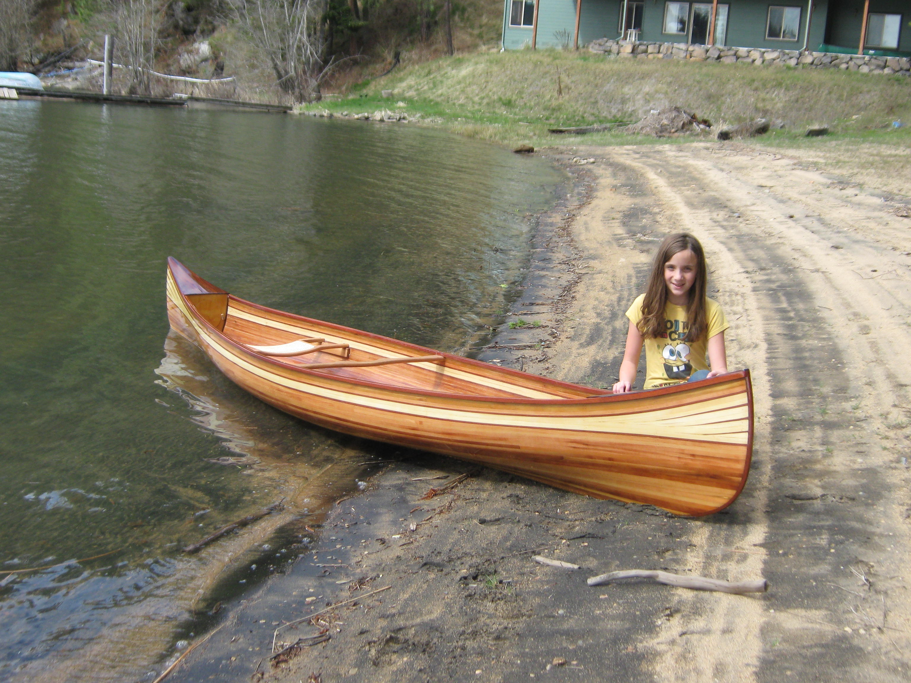 wood strip kayak, wood strip canoes, kayak for sale, canoe building 