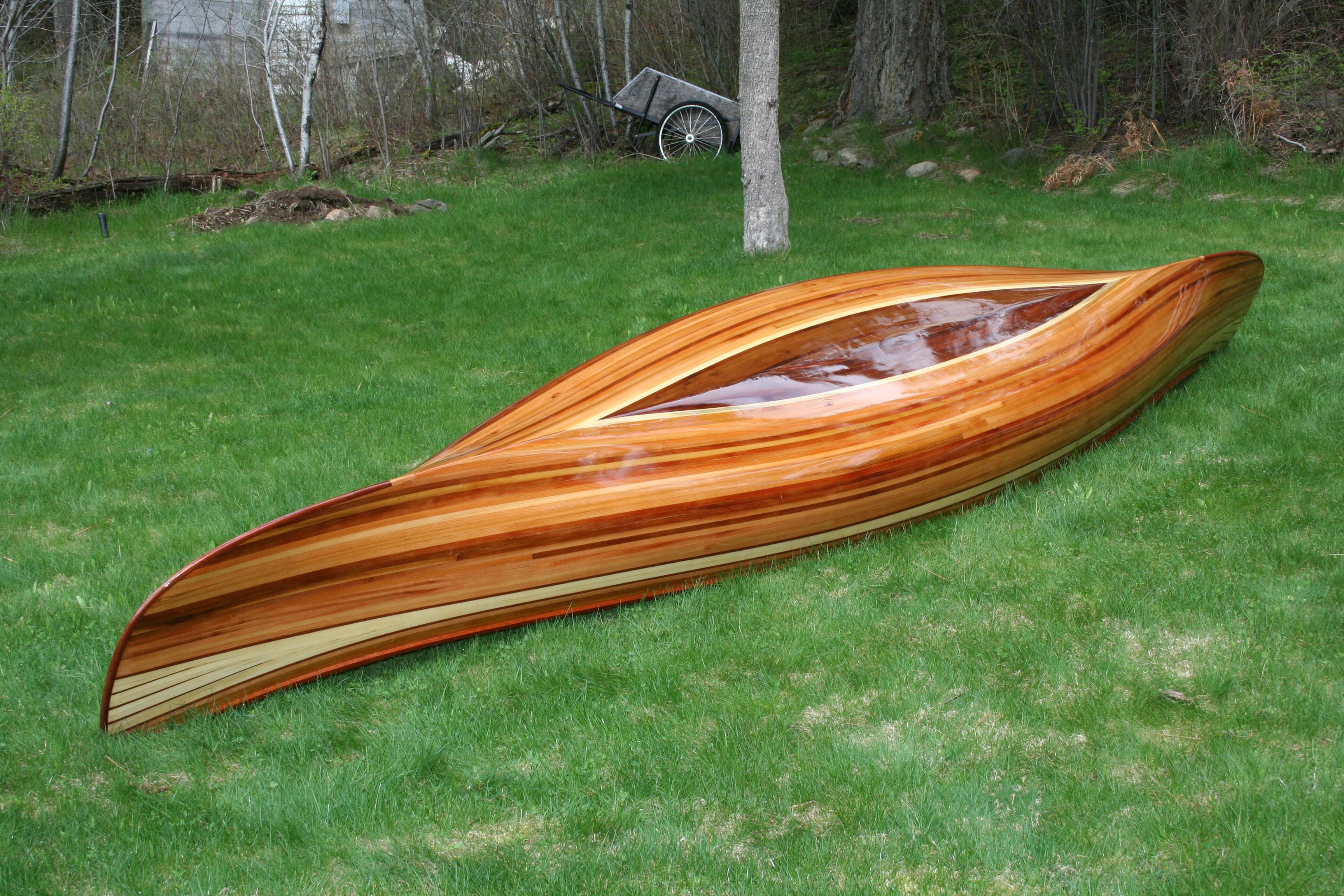 Heirloom Kayak &amp; Canoe wood strip boat