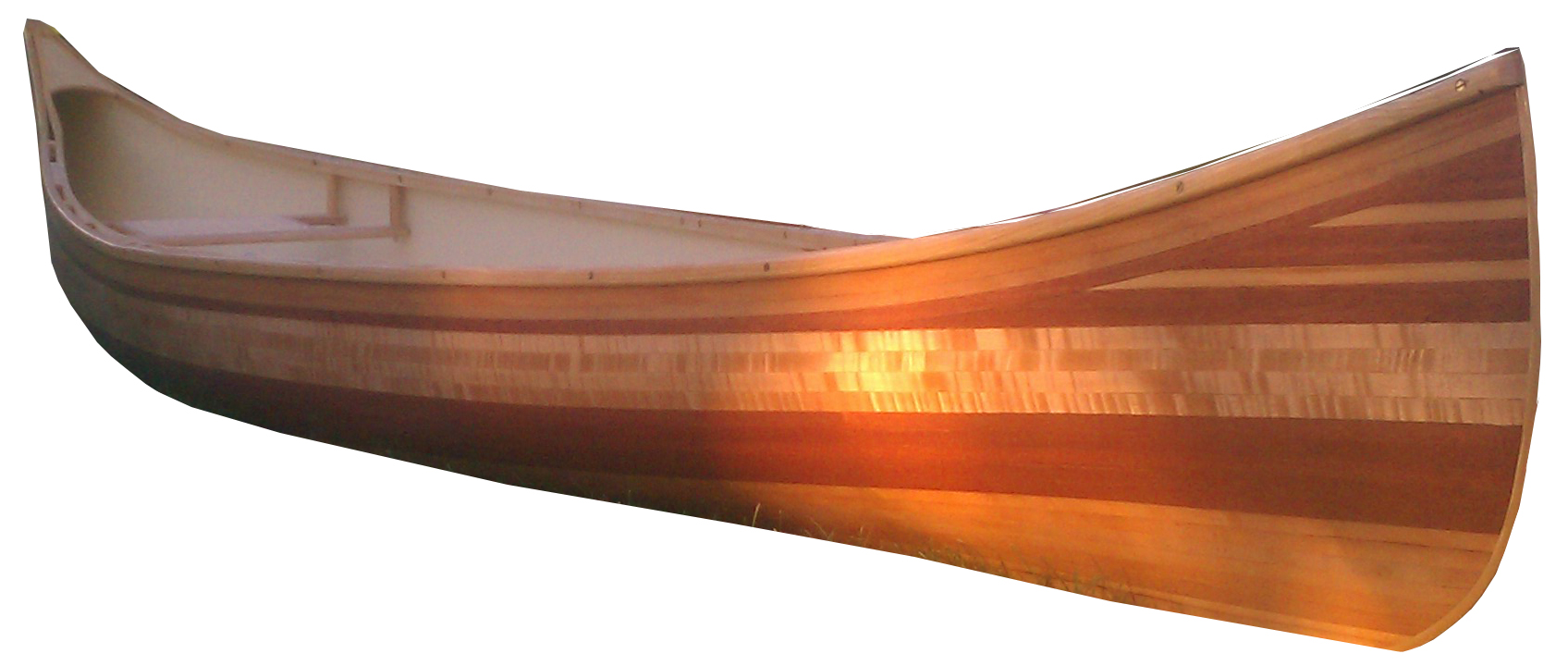 Wood Strip Canoe