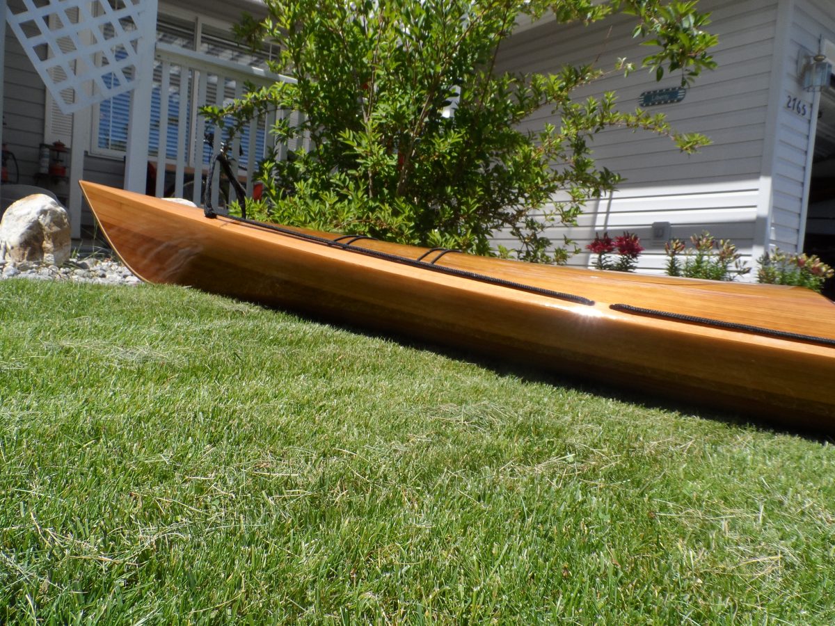 Wood Strip Kayak