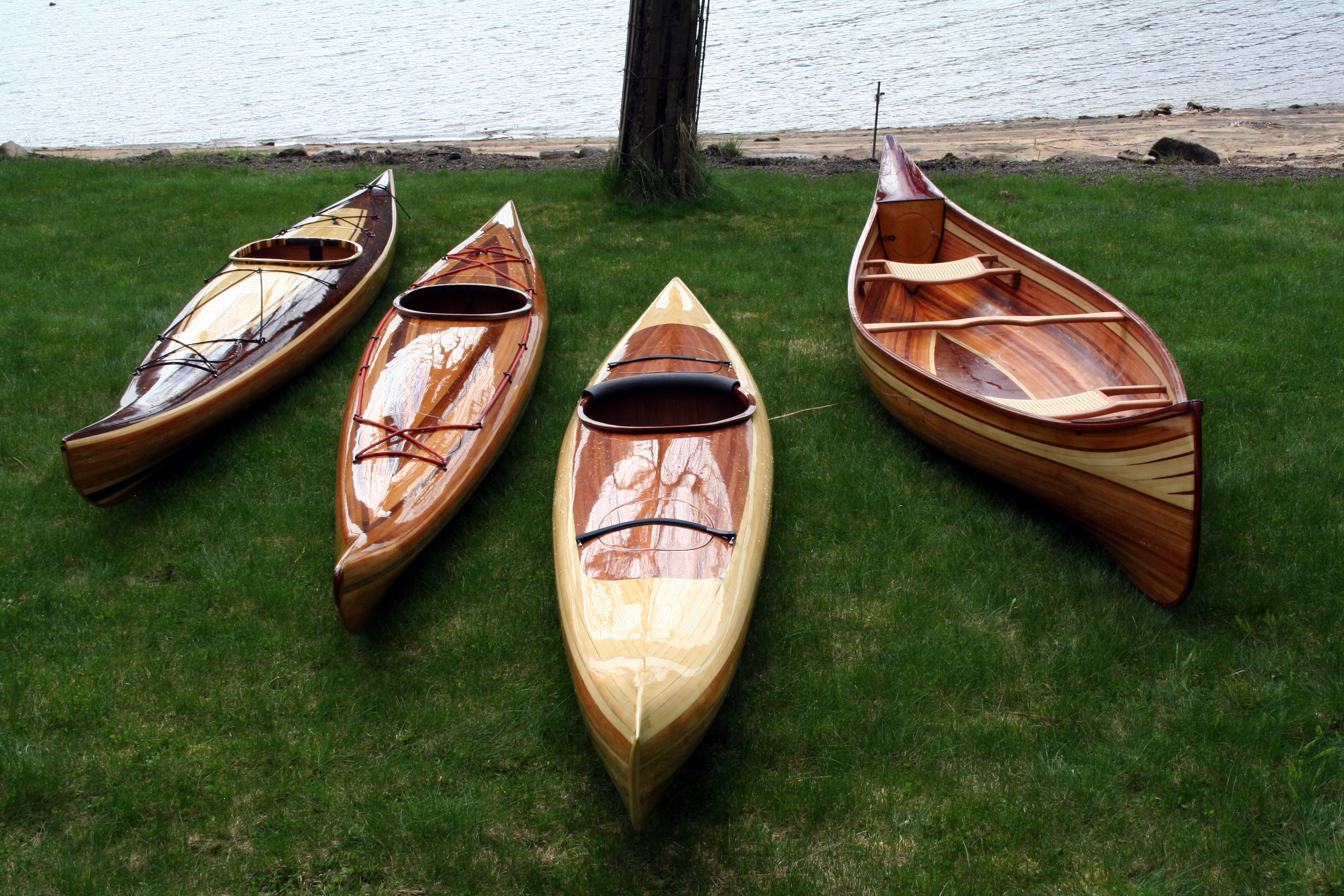adirondack guide boat guillemot kayaks - small wooden