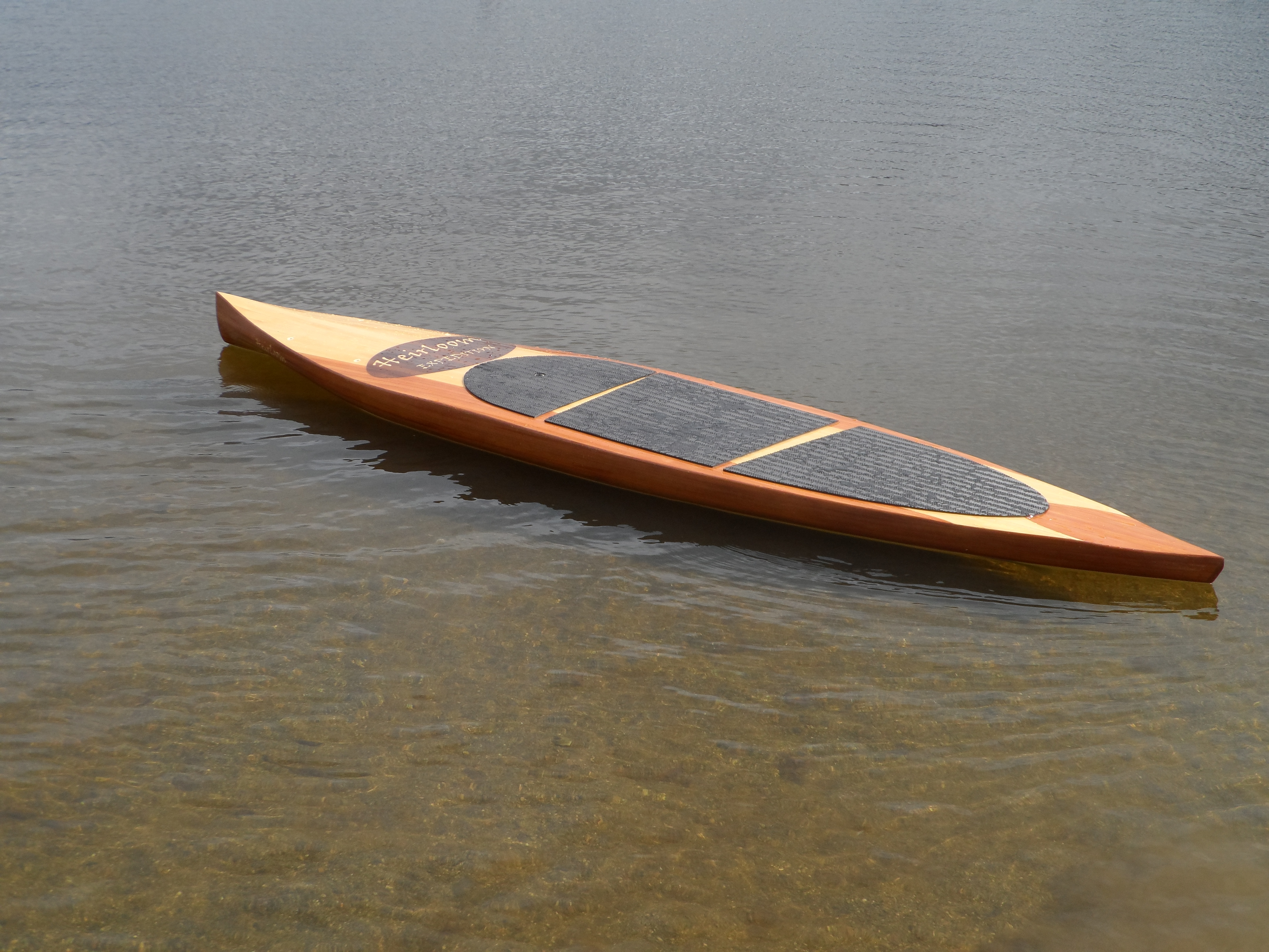 Wood Strip SUP Heirloom Paddle Sports